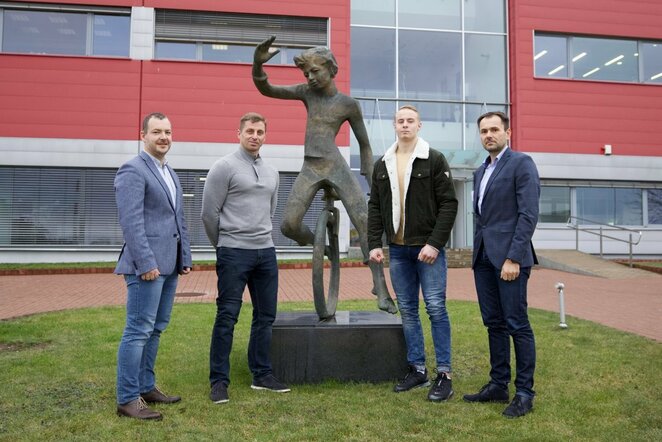 Žilvinas Dubosas, Donatas Armonas, Gabrielius Pabijanskas ir Darius Levickis | Organizatorių nuotr.