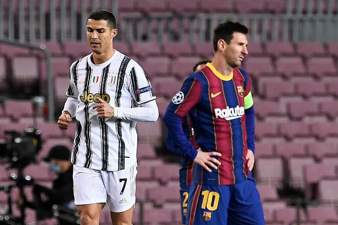 Cristiano Ronaldo ir Lionelis Messi | Scanpix nuotr.