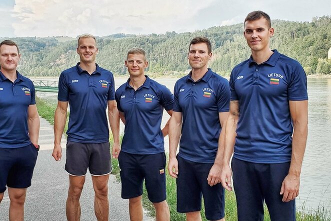 Martynas Džiaugys, Rolandas Maščinskas, Žygimantas Gališanskis, Dominykas Jančionis ir Aurimas Adomavičius | Organizatorių nuotr.