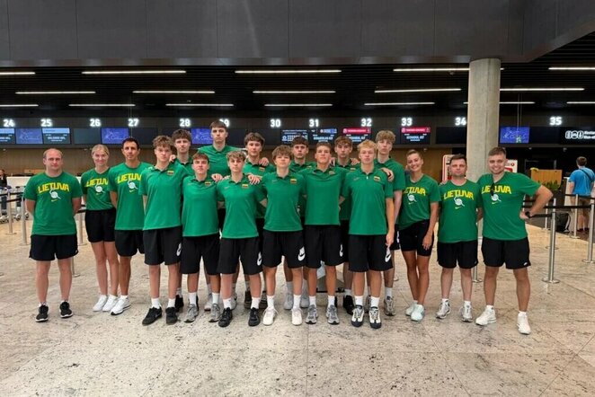 U16 vaikinų krepšinio rinktinė | Asociacijos „Lietuvos krepšinis“ nuotr.