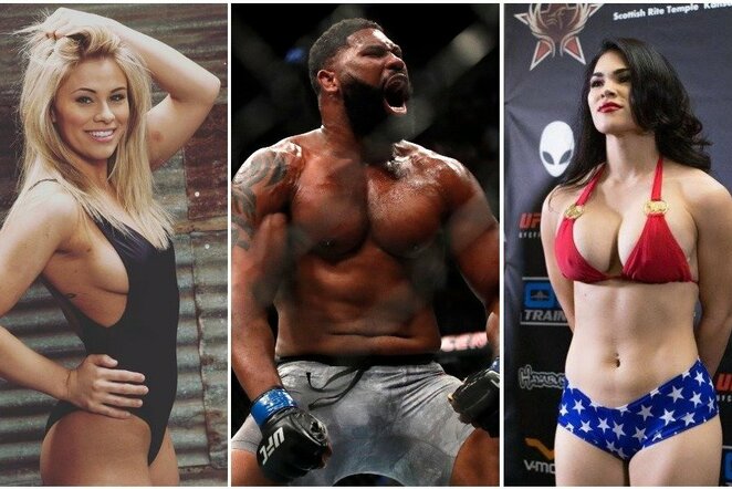 Paige VanZant, Curtisas Blaydesas ir Rachael Ostovich | Scanpix nuotr.