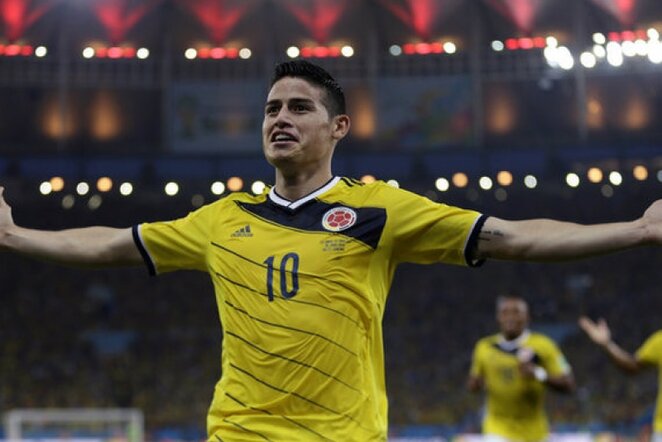 Jamesas Rodriguezas | AP/Scanpix nuotr.