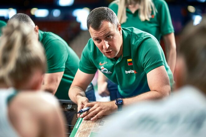 Lietuva – Prancūzija rungtynių akimirka | FIBA nuotr.