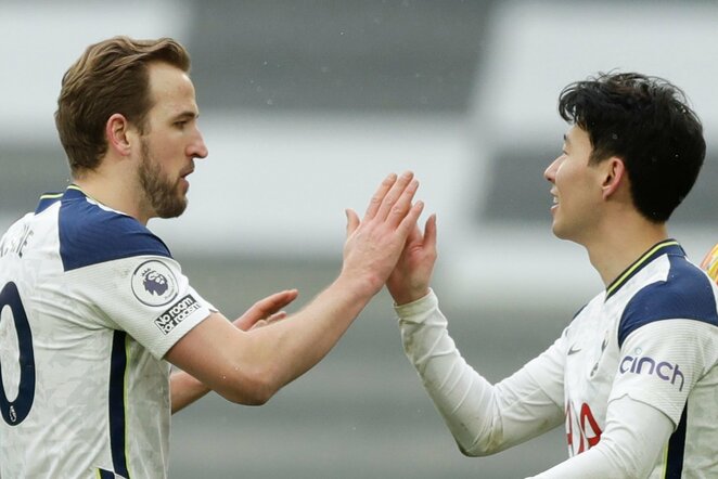  Harry Kane ir Son Heung-Min | Scanpix nuotr.