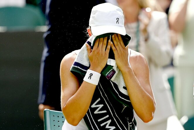 Iga Swiatek prieš Taylor Townsend |  EPA / TOLGA AKMEN