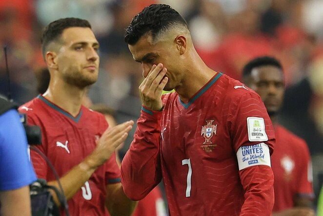 Cristiano Ronaldo | EPA / CHRISTOPHER NEUNDORF nuotr.