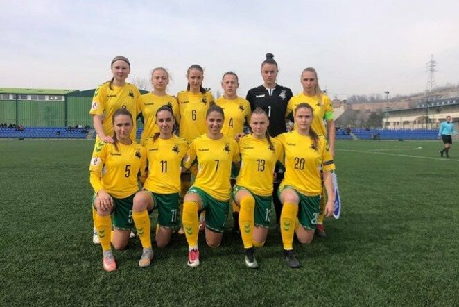 Lietuvos moterų futbolo rinktinė | LFF nuotr.