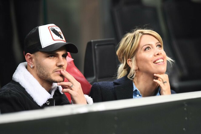 Mauro Icardi ir Wanda Nara | Scanpix nuotr.