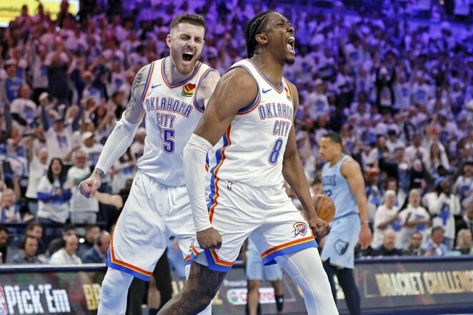 „Thunder“ komanda | Scanpix nuotr.
