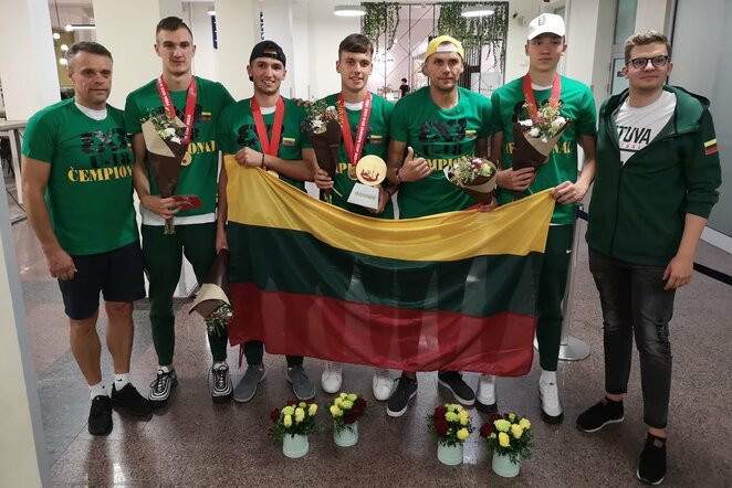Lietuvos „3x3“ krepšinio jaunių rinktinė l Manto Stankevičiaus nuotr.