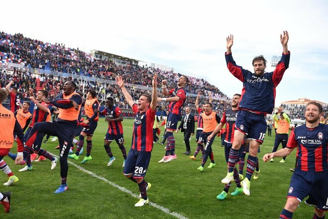 „Crotone“ futbolininkai | Scanpix nuotr.