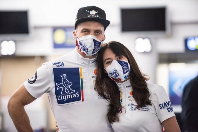 „Zigmas Dakar Team“ išvykimas į Dakarą | „Zigmas Dakar Team“ nuotr.