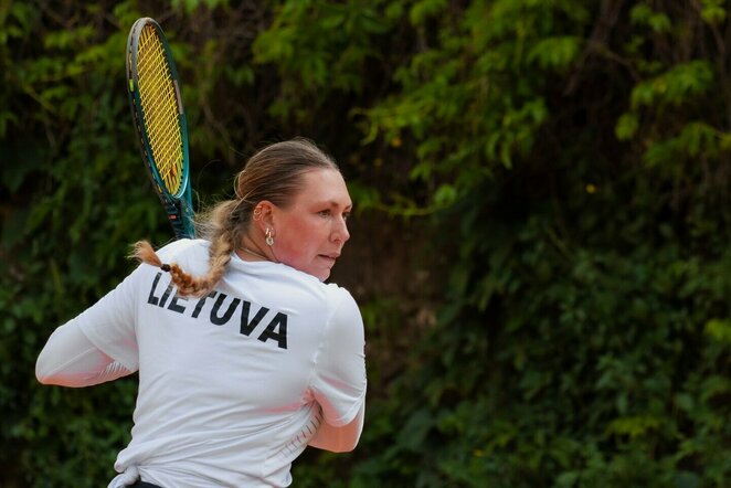 Andrė Lukošiūtė (Federacao Portuguesa de Tenis nuotr.) | Organizatorių nuotr.