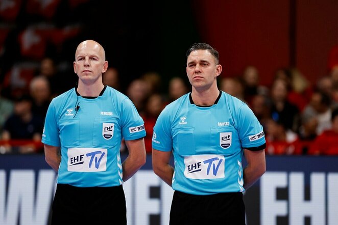 Tomas Barysas ir Povilas Petrušis (EHF nuotr.) | Organizatorių nuotr.