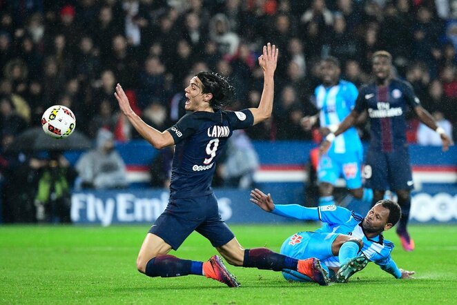 PSG – „Marseille“ rungtynių akimirka | Scanpix nuotr.