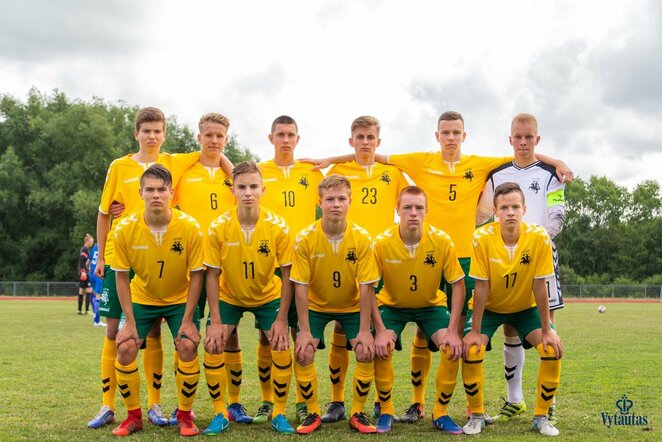 Lietuvos U-17 futbolo rinktinė | lff.lt nuotr.