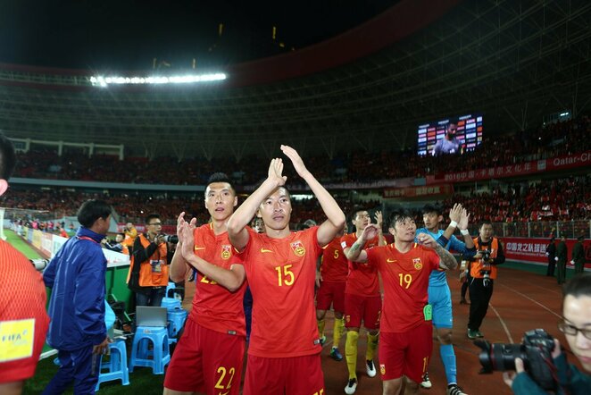 Kinijos futbolininkai | Scanpix nuotr.
