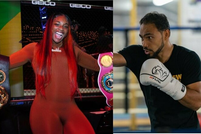 Claressa Shields ir Keithas Thurmanas | Instagram.com nuotr