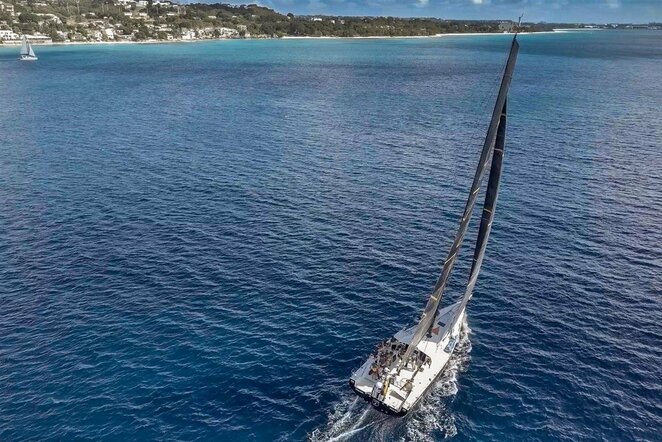 „Ambersail 2“ ruošiasi pirmajai kovai Barbadose | Organizatorių nuotr.