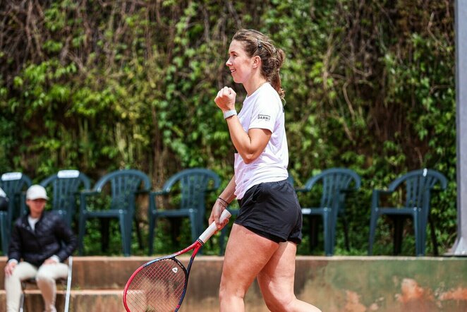 Justina Mikulskytė (Federacao Portuguesa de Tenis nuotr.) | Organizatorių nuotr.