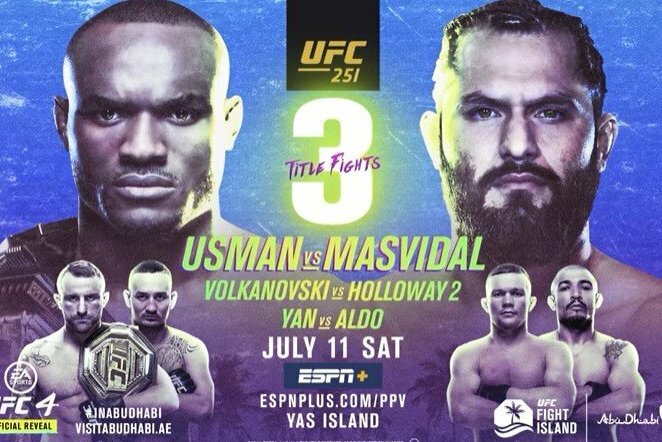 „UFC 251“ | Organizatorių nuotr.