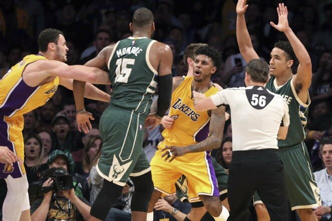 Lakers ir Bucks konfliktas | Scanpix nuotr.