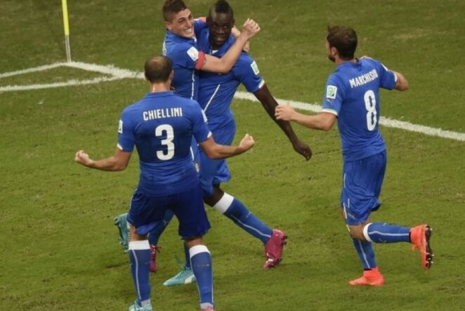 Mario Balotelli pelnė pergalingą įvartį | AFP/Scanpix nuotr.