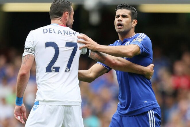 Diego Costa sezono pradžioje įmušė vos vieną įvartį | Reuters/Scanpix nuotr.