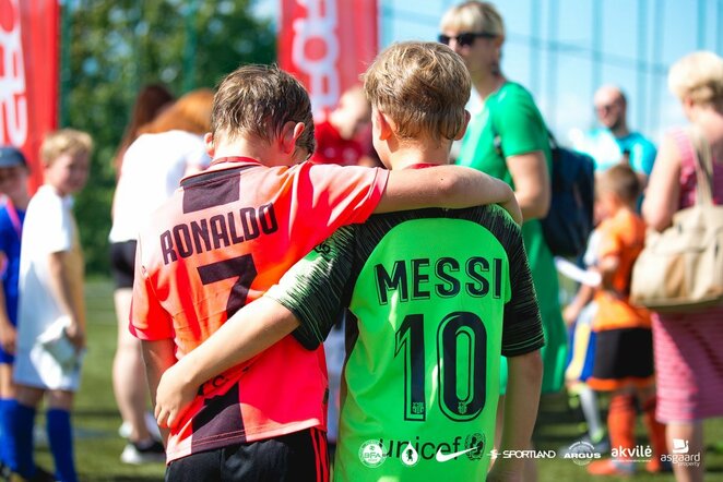 Pristatyta dar viena futbolo mokykla sostinėje – „Vilnius Kickers“ | Elvio Žaldario nuotr.