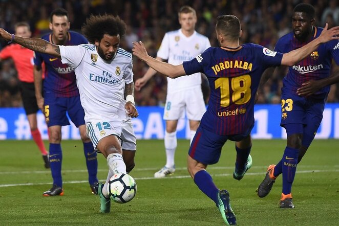„Barcelona“ – „Real“ rungtynių akimirka  | Scanpix nuotr.