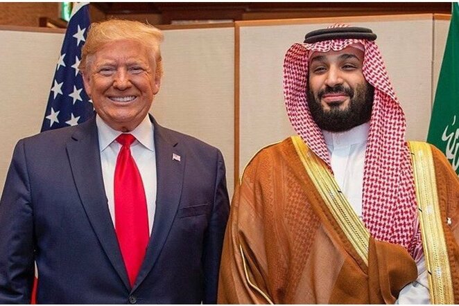 Donaldas Trumpas ir Mohammedas bin Salmanas Al Saudas | Instagram.com nuotr