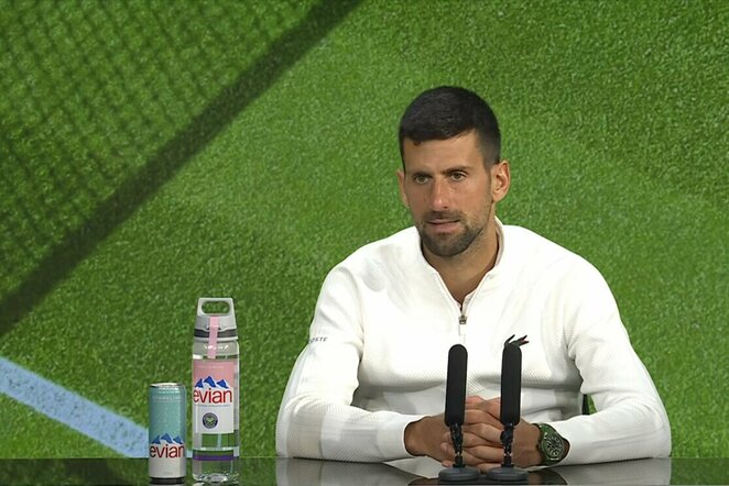 Novakas Djokovičius | „Stop“ kadras