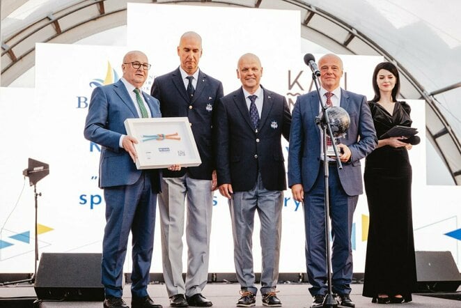 Atidarytas „Bangpūčio“ buriavimo kompleksas ir paminėtas Lietuvos buriuotojų sąjungos 90-metis | Organizatorių nuotr.