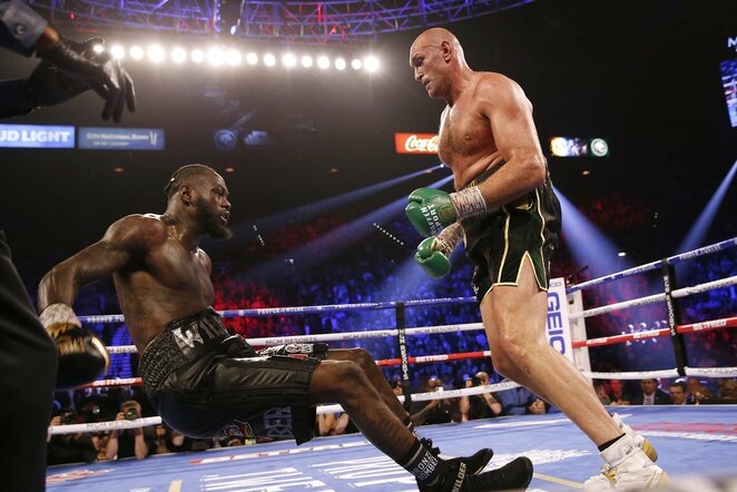 Tysonas Fury prieš Deontay Wilderį | Scanpix nuotr.