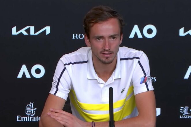 Daniilas Medvedevas | „Twitter“ nuotr.