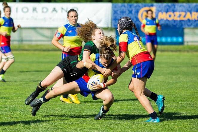 Lietuvos moterų regbio-7 rinktinė | Organizatorių nuotr.