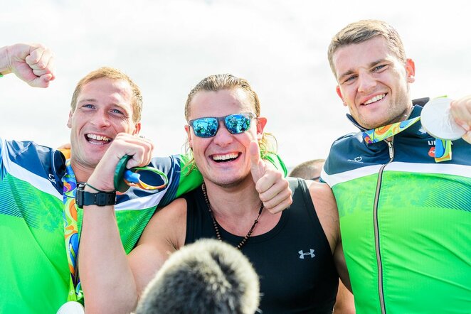 Mindaugas Griškonis ir Saulius Ritteris | Vytauto Dranginio nuotr.