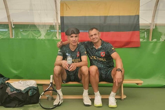 „Blind tennis Lithuania“ nuotr. | Facebook nuotr.