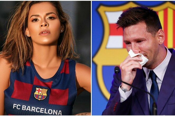 Luana Sandien ir Lionelis Messi | „Scanpix“ ir instagram.com nuotr.