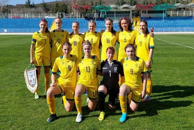 Lietuvos WU-16 futbolo rinktinė | lff.lt nuotr.