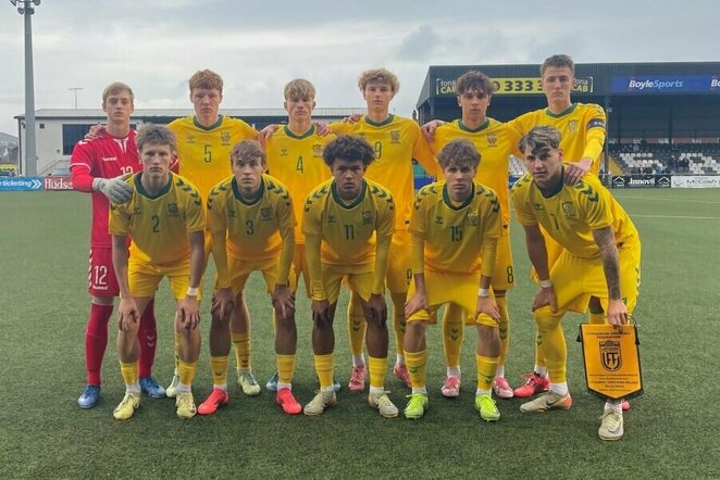 Lietuvos U-17 futbolo rinktinė | lff.lt nuotr.