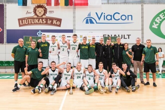 Lietuvos U16 rinktinė | LKF nuotr.