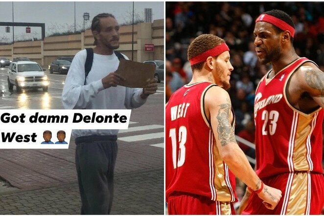 Delonte Westas ir LeBronas Jamesas | Scanpix nuotr.