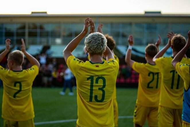 Lietuvos U-16 futbolo rinktinė | lff.lt nuotr.