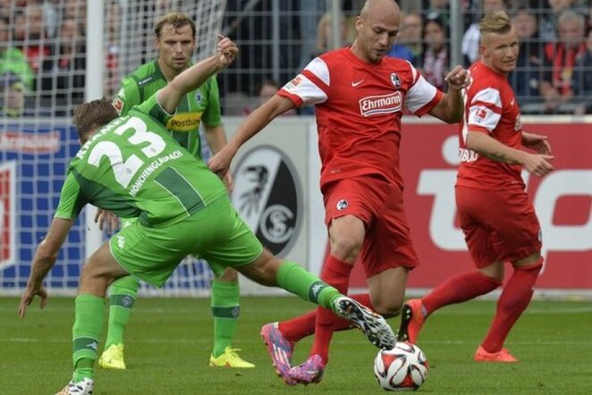 „Freiburg“ – „Borussia“ mačo akimirka | AFP/Scanpix nuotr. 