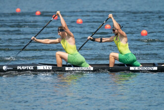 Henrikas Žustautas ir Vadimas Korobovas | Organizatorių nuotr.