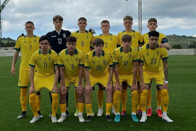 Lietuvos U-18 futbolo rinktinė | lff.lt nuotr.