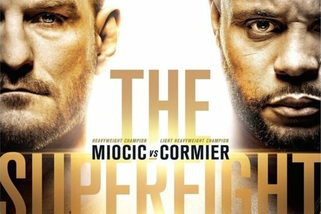 Miocic VS. Cormier | Organizatorių nuotr.