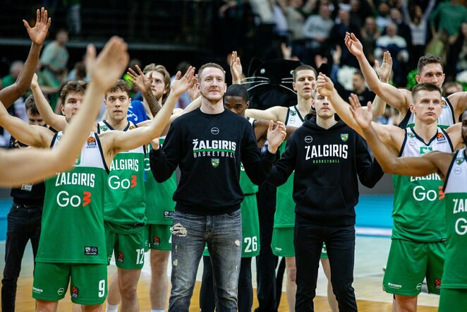 „Žalgiris“ – „Baskonia“ rungtynių akimirka | Teodoro Biliūno / BNS foto nuotr.