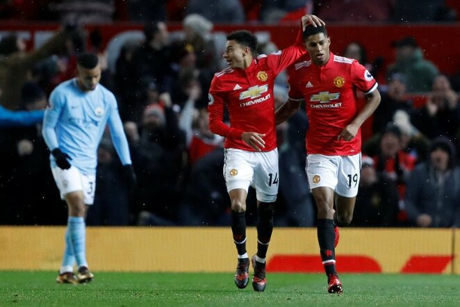 Jesse Lingardas ir Marcusas Rashfordas | Scanpix nuotr.